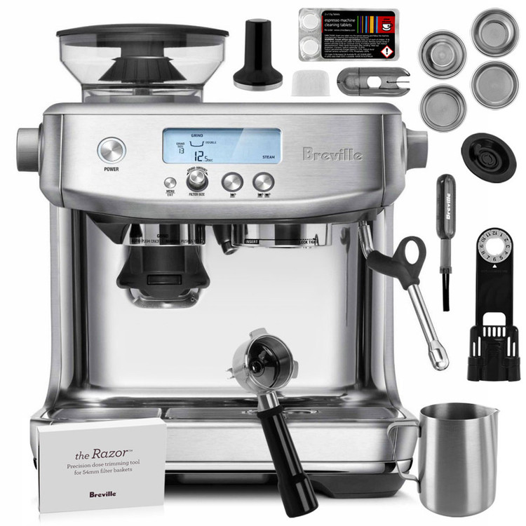 اسپرسوساز آسیاب سرخود برویل Breville BES878